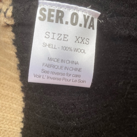 Quinn Robe in Tan Wool
SER.O.YA - Picture 7 of 13